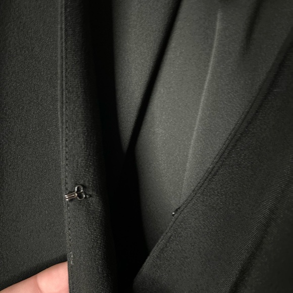 INTERMIX V Neck romper flap over sz small - Picture 6 of 9